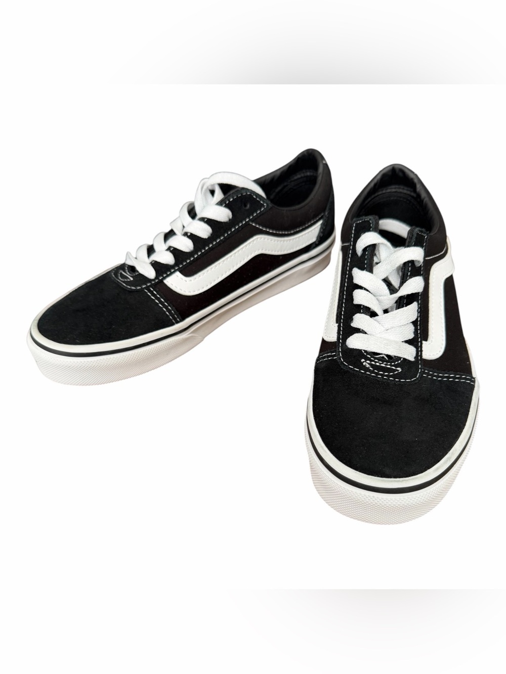 Vans Black & White Old Skool Low Top Sneakers